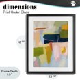 thumbnail image 4 of Stupell Industries Contemporary Pastel Wonder Smattering Black Framed Print Under Glass, 13 x 16, by Lisa Nohren, 4 of 8
