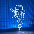 thumbnail image 2 of Glowneon Cool Cowgirl Neon Sign, Cowgirl Led Sign, Custom Girl Art LED Light, 2 of 5
