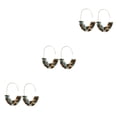 thumbnail image 3 of Aretes colgantes Minnieouse en forma de U con estampado de leopardo para fiesta para niñas, 3 of 6