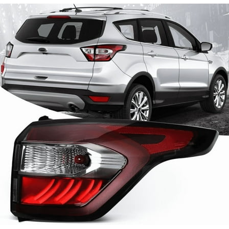 Ford Escape Kuga Tail Light Assembly 2017- 19 Outer Brake Rear Lamp Stop Indicator Light Right Passenger Side