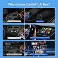 (4.0 PRO Series)CarlinKit CP2A Pro Wireless CarPlay Adapter - Convert ...