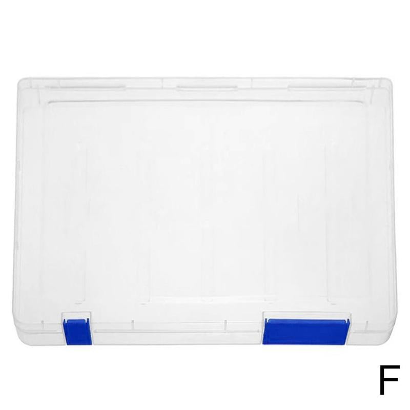 New A4 Plastic Files Document Case Holder Storage Box Office School