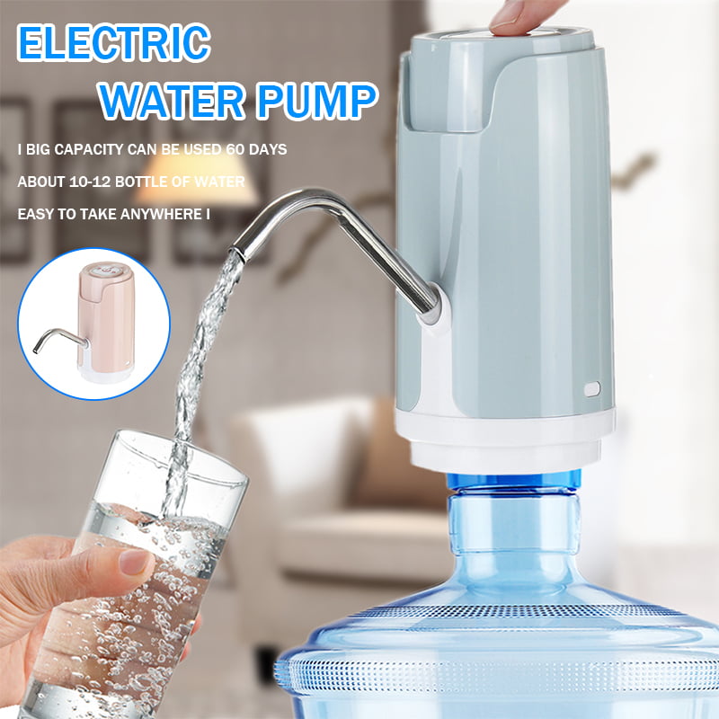 Electric Water Pump USB Rechargeable Dispenser Bottle Drinking 6 Color sale T2N0 
