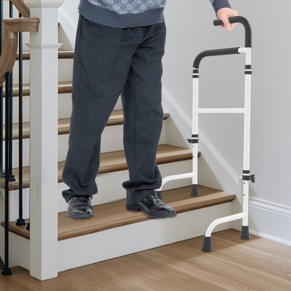 Stair Climbing Assist Cane for Seniors, 300lbs Adjustable Stair Lift Cane, for Going Up & Down Stairs
