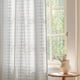 thumbnail image 1 of Cortina Deeprove Boho, color gris plateado, 132 x 213 cm, bordada, 1 of 9