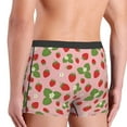 thumbnail image 3 of KLL Strawberries Men's Cotton Boxer Briefs Underwear-Medium, 3 of 8