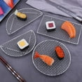 thumbnail image 4 of Outdoor Home Cooking Stainless Steel Barbecue Rectangular Semicircular Multi Shape Multi Size Storage Barbecue Net, 4 of 4