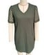 thumbnail image 1 of Camisa de manga corta con cuello en V y encaje, camiseta de verano con cuello en V y encaje para mujer, camiseta de verano con cuello en V y encaje, confiable y duradera, 1 of 2
