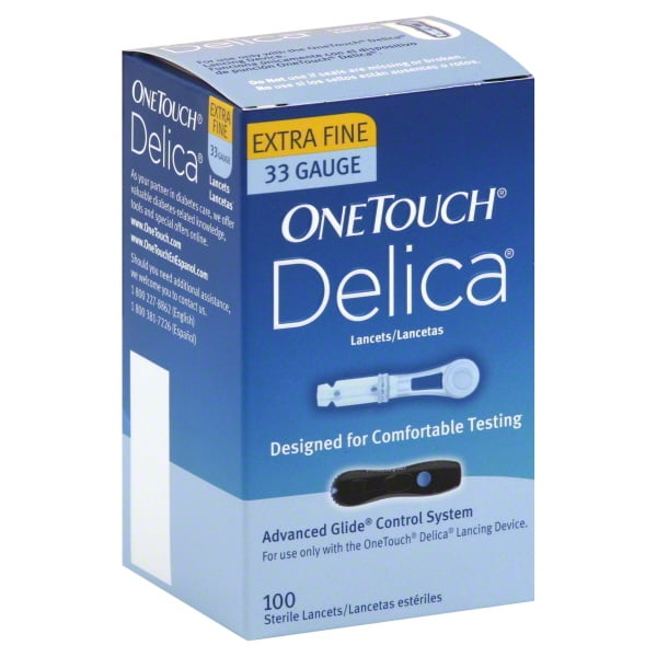 OneTouch Delica Lancets 100 Each