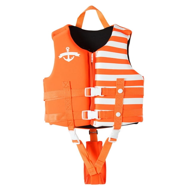 Chaleco salvavidas para niños, chaleco de flotabilidad profesional, chaleco de flotabilidad para niños masculinos y femeninos, snorkel, natación, chaqueta flotante cálida