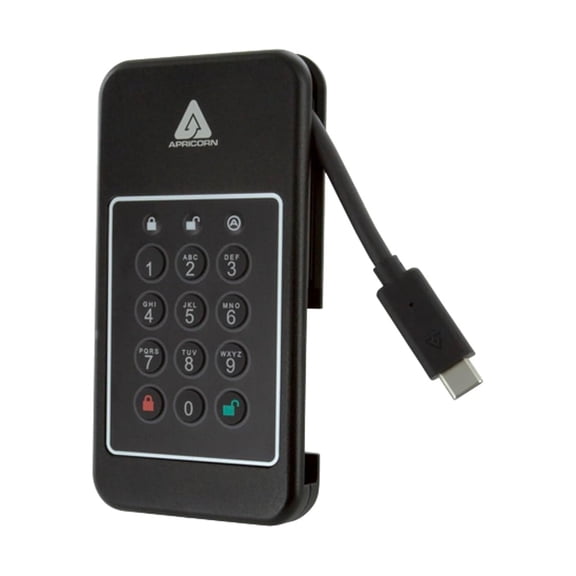 Ageis Aegis NVX 500GB USB 3.2 Gen 2 Portable Hard Drive