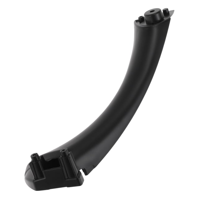 Cubierta de tirón de manija del panel de la puerta del lado del pasajero trasero derecho de Unique Bargains para BMW E90/E91 323 325 328 330 335 Sedan y Touring 2005-2008 No.51417255852 Negro