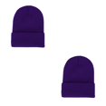 thumbnail image 2 of Gorros Beanie Minnieouse Unisex Ajustable a prueba de viento Ciclismo Esquí Morado oscuro 2piezas, 2 of 5