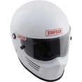thumbnail image 2 of Simpson Helmets 7200031 Bandit Helmet SA2020 Certified Large White, 2 of 5