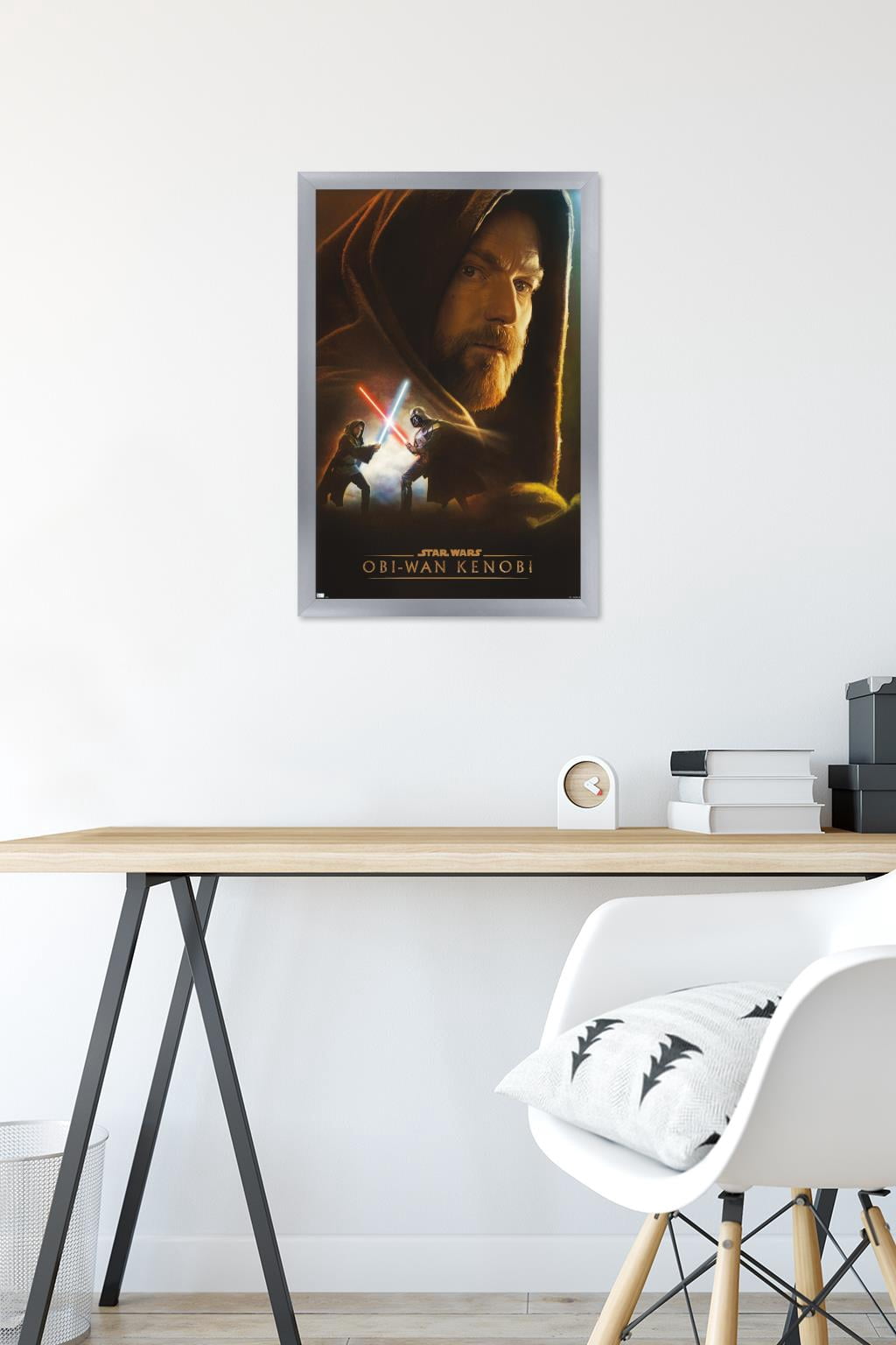 Star Wars: Obi-Wan Kenobi - Obi-Wan Collage Wall Poster, 14.725" x 22.375" Framed