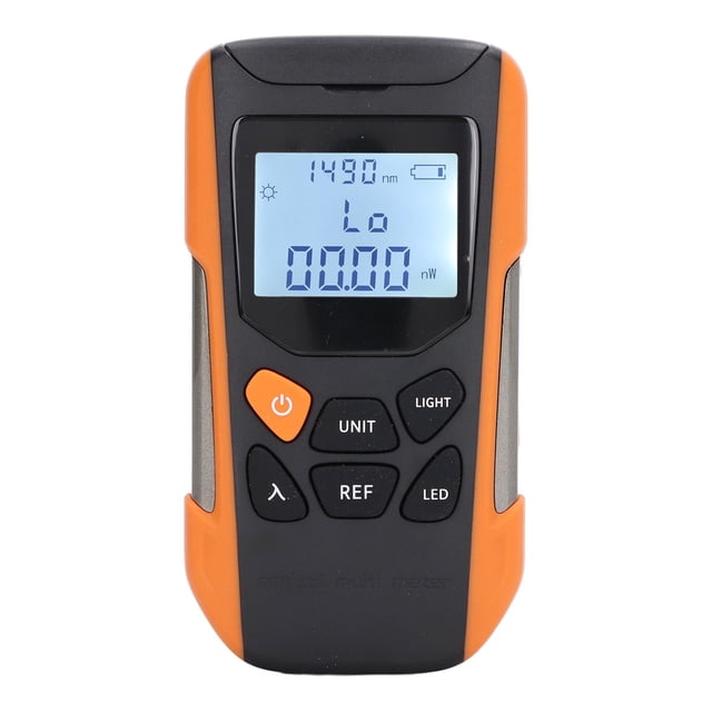 Medidor de potencia óptica -70 a +10 batería de iones de litio Mini probador de fibra de carcasa ABS Luz LED DC 5V de alta precisión para red ANGGREK Otros