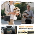 thumbnail image 3 of For Samsung Galaxy Tab A11 2025/Tab A9 2023 Case 8.7 inch (SM-X133/X135/ SM-X110/X115), 360 Hand Strap, Shoulder Strap, Kickstand, Rugged Drop Protection, Black, 3 of 6
