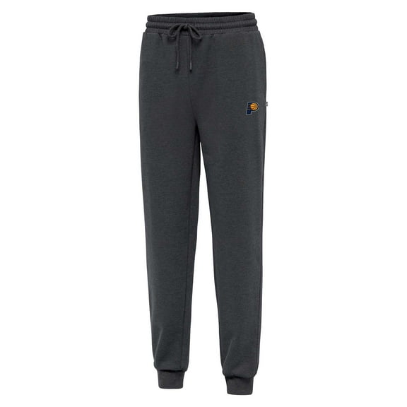 Men's Antigua Heather Charcoal Indiana Pacers Idol Jogger Pants