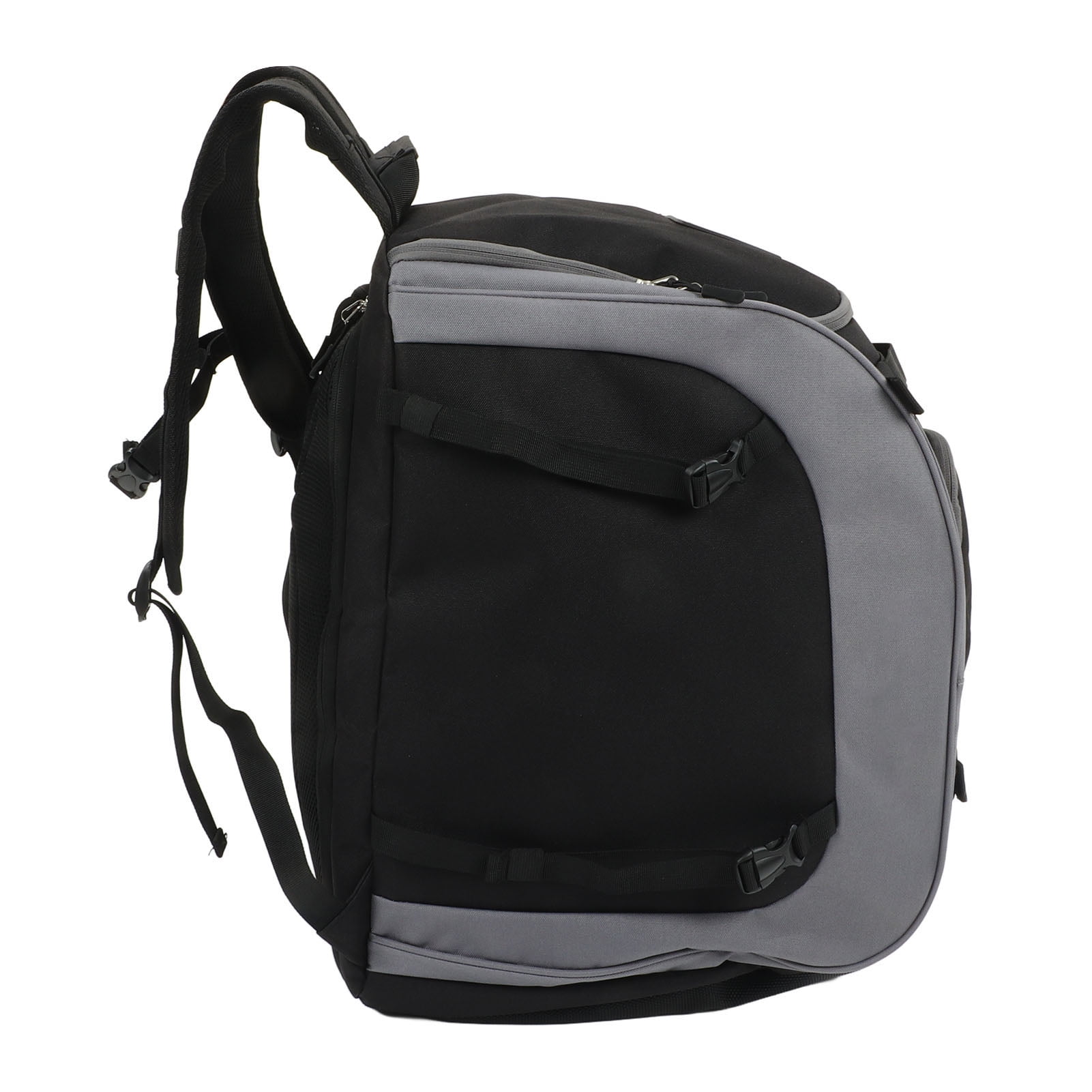 Ski Boot Bag, Snowboard Backpack Sturdy 65L Widely  Black Gray  for Travel