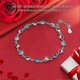 thumbnail image 4 of Silver Bracelets For Womens, Heart Bracelet Friendship Crystal Bracelet, 4 of 5