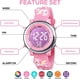 thumbnail image 3 of Reloj digital deportivo para niños Foohvr de dibujos animados 3D resistente al agua con retroiluminación de 7 colores, 3 of 5