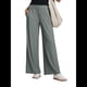 thumbnail image 3 of Pantalones Deportivos Casuales, Cómodos, de Cintura Alta y Pierna para Mujer, con Bolsillos y Sueltos. Verde Pavo Real L, 3 of 6