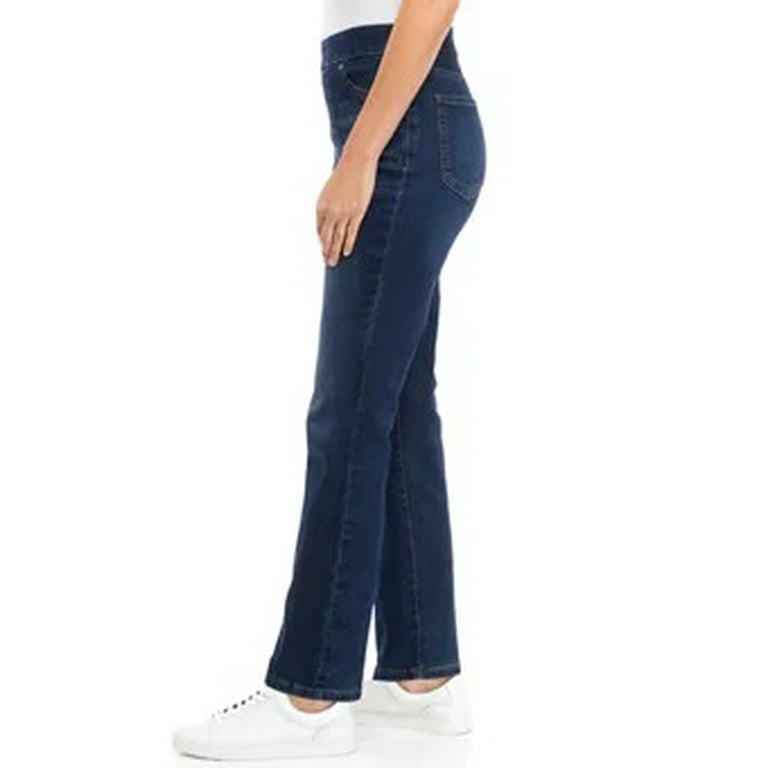 Kim Rogers COASTAL WASH Pull On Tummy Control Stretch Denim Jeans