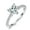 Heart 1CT/6.5x6.5mm, variant on D Color Real Moissanite Engagement Rings for Women 925 Silver GRA Certificate