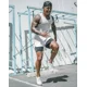 thumbnail image 4 of Pantalones cortos de rendimiento Anime Hunter x Hunter para hombre, pantalones cortos transpirables de araña para gimnasio, pantalones cortos deportivos de verano para entrenamiento físico y trotar, 4 of 4