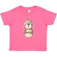 thumbnail image 3 of Inktastic Cozy Winter Penguin Boys or Girls Toddler T-Shirt, 3 of 5