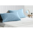 thumbnail image 2 of SGI Bedding 2 Piece 26X26 Shams Lilac Solid 600 Thread Count Standard Shams, 2 of 8