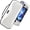 White, variant on Syntech Hard Carrying Case Compatible with ASUS ROG Ally/ROG Ally X Console & Accessories, Portable Travel Handheld Case for Storage and Stand, White