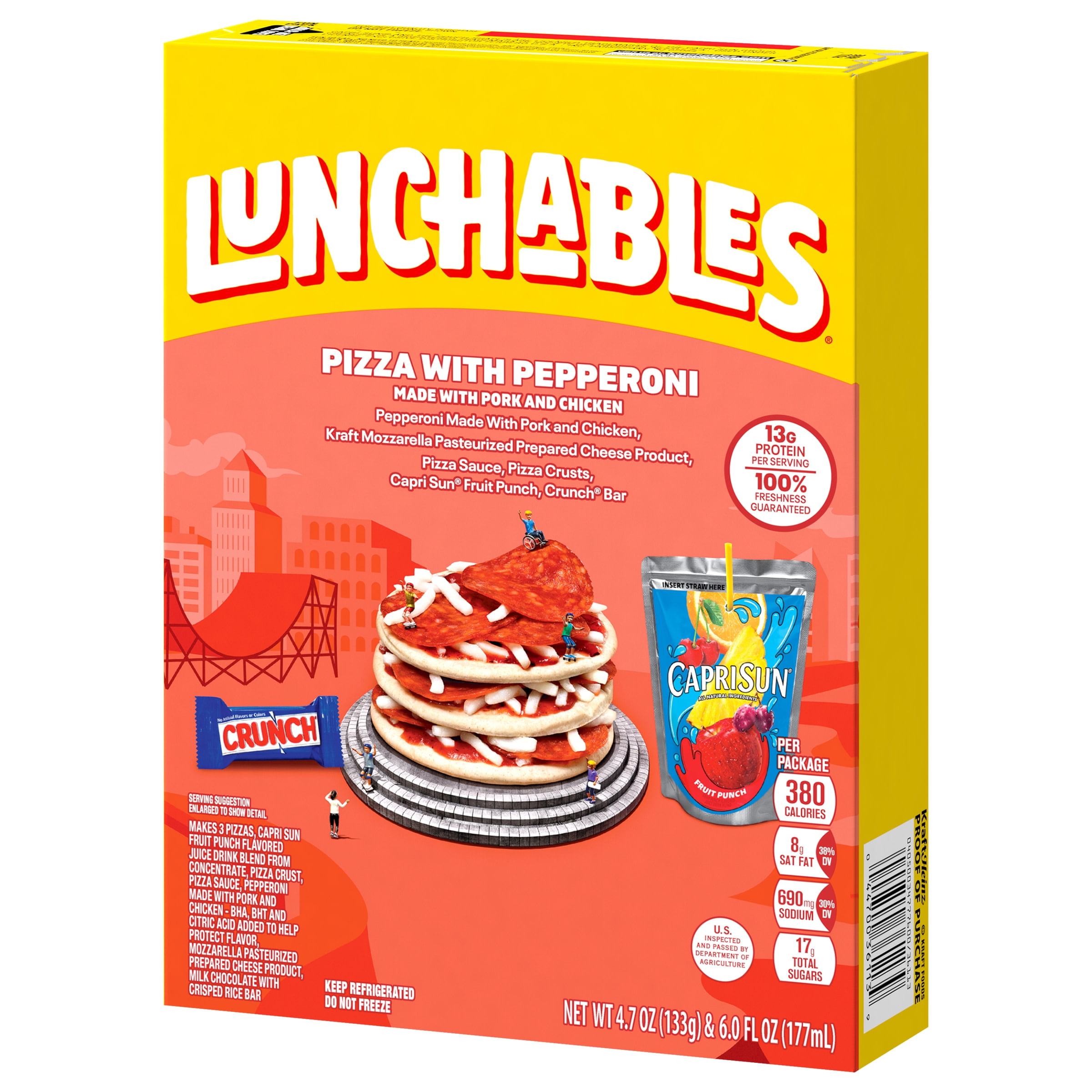 Lunchables Snack Kit Tray - Pizza with Pepperoni - Shop Snack
