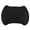 Black, variant on M Buder Premium Lumbar Support Pillow Ergonomic Memory Foam Chair Back Cushion Convex Design Detachable Breathable for Office Desk Car Home, Black (14.56 inches / 37 cm)