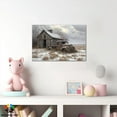 thumbnail image 2 of Farmhouse Wall Art, Vintage Barn and Old Truck Picture Canvas Wall Art, Country Rustic Canvas Prints, Winter Countryside Pictures for Farmhouse Living Room, Bedroom Wall Decor 12x18 Inches, 2 of 6