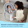 thumbnail image 3 of Columpio para bebés 3 en 1 Bluetooth Soothe 'n Sway de Graco: crece con su hijo: múltiples configuraciones relajantes y conectividad Bluetooth, 3 of 5