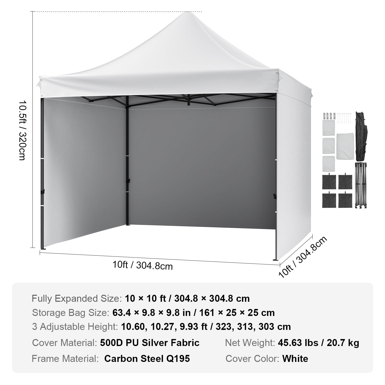 canvas tent shop Wilderness and Angle Kit to Make Frame 12x14 & 3 Rafter Angle Kit / 6' Sidewall WHY SUNFORGER TREATED COTTON Material_Organic Linon Farbe:Goldrute vidaXL Wanderrucksack (100 l)