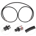 thumbnail image 1 of Minkissy 1Pcs Scientific Design Optical Audio Cable For Music Listening Black 150X1.1cm, 1 of 8