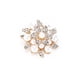thumbnail image 4 of Broche Vintage, Broche De Perlas De aleación, 1,34 X 1,54 Pulgadas, Hermoso Y Generoso Para Fiestas, 4 of 7