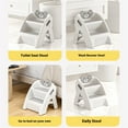 thumbnail image 4 of AOOOWER Lightweight Toddler Toilet Training Stool Easy Storage Anti Slip Potty Stool, 4 of 21