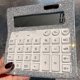 thumbnail image 3 of Rhinestone Crystal Calculator, Standard Desk Calculator LCD Display, Battery and Solar Powered Shiny Calculator, 3 of 5