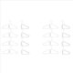 thumbnail image 1 of 16 Perchas Plegables, Perchas Plegables de Plástico, Perchas de Ropa Plegables Portátiles, Perchas de Viaje Plegables (), 1 of 5