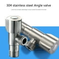 thumbnail image 2 of HLONK Durable Metal Angle Stop Valves 1/2 Convenient Reliable Shut Off Solution Simple Installs for Kitchen Bathroom & Toilet, 2 of 7