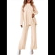 thumbnail image 4 of Conjuntos de Dos Piezas para Mujer, Camisetas de Larga A Juego, Pantalones Anchos y Chándales, Ropa de Otoño. Albaricoque XXL, 4 of 10