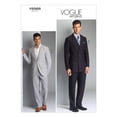 thumbnail image 1 of Vogue Patterns V8988Mxx Plantilla De Costura De Chaqueta Y Pantalón De Hombre Talla Mxx (40-42-44-46) Negro, 1 of 1