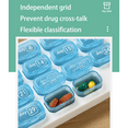 thumbnail image 2 of Monthly Pill Organizer 31 Day Pill Organizer with Large Removable Medication Pods, Portable Pill Case Box and Holder for Daily Medicine and Vitamins, Great for Travel, 2 of 5