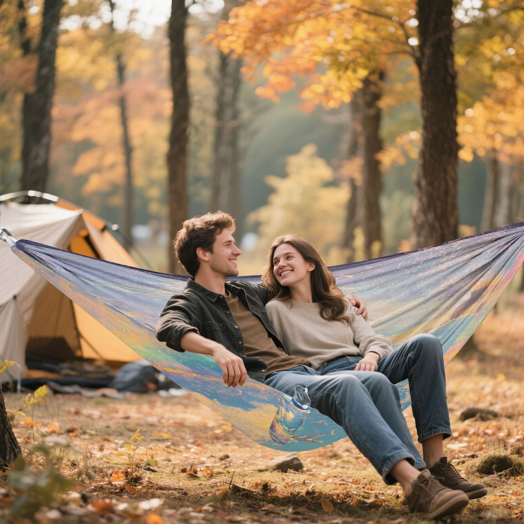 Hammock Camping Hammock Nylon Portable Hammock Travel Camping Hammock Sky Beautiful Dove