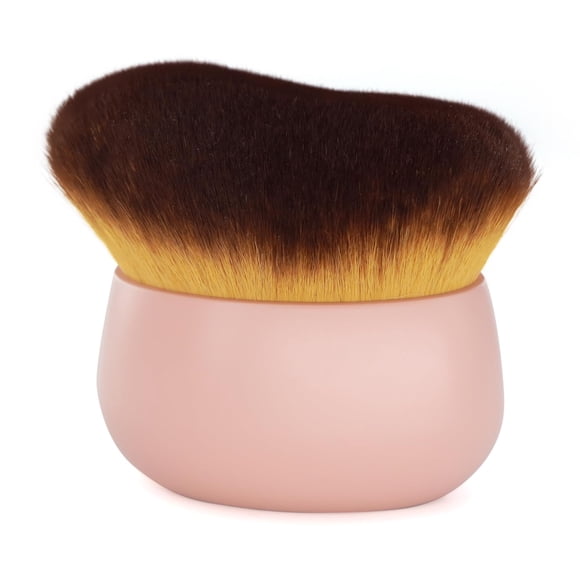 Oversize Body Blending Brush for Self Tanner, 80mm Dense Oval Kabuki Head for Even, Streak‑Free Coverage – Full‑Body Makeup & Contour Blending Tool