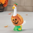 thumbnail image 3 of Gaggleville Pumpkin Baby Goose Outfit, Fits Baby 17" H Statue, by Fox Valley Traders, 3 of 5