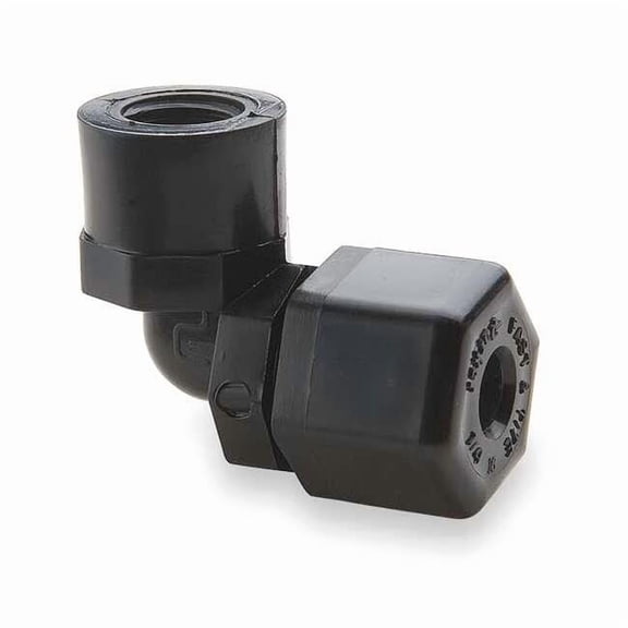 Parker 3/8" Compression x FNPT 90 Degree Elbow P6FE4